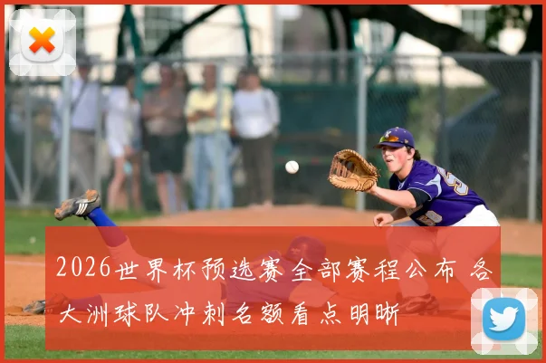 2026世界杯预选赛全部赛程公布 各大洲球队冲刺名额看点明晰